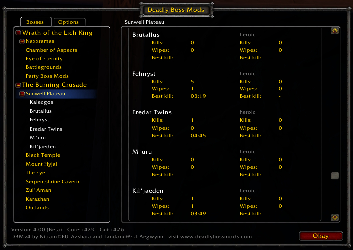 Deadly Mods - Burning Crusade and Vanilla mods Plug-Ins Patches : World of AddOns