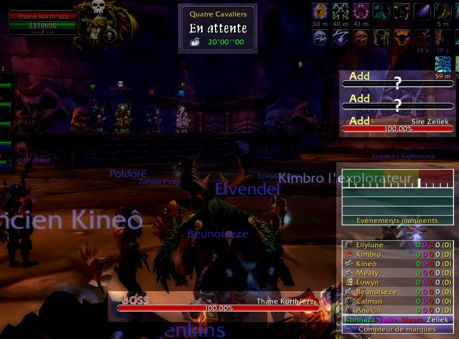 BossEncounter2 : Raid World of Warcraft AddOns
