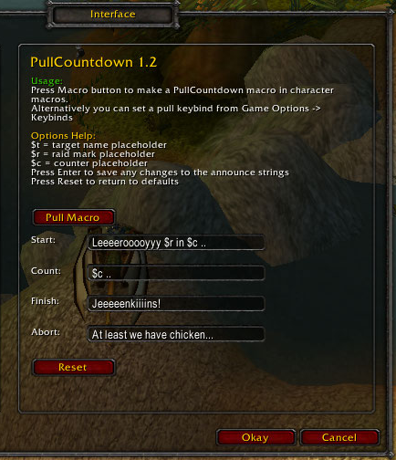 Pull : World of Warcraft AddOns