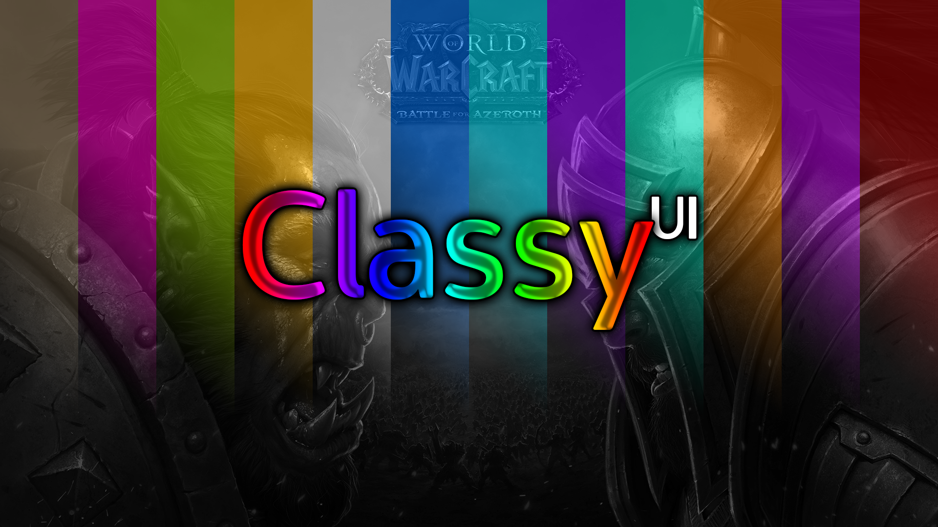 Classy Ui Graphical Compilations World Of Warcraft Addons