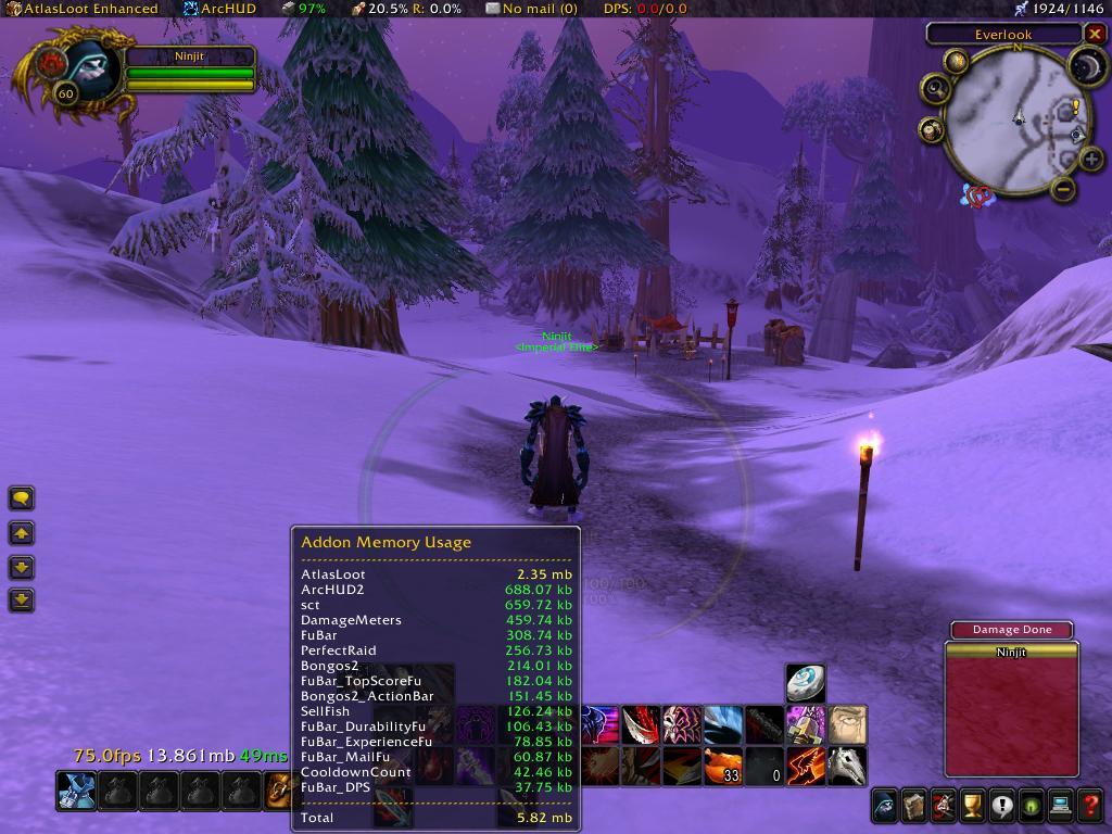 Wow Gui Mod Simple GUI : Discontinued and Outdated Mods : World of Warcraft AddOns