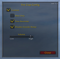 The Clap : Discontinued and Outdated Mods : World of Warcraft AddOns