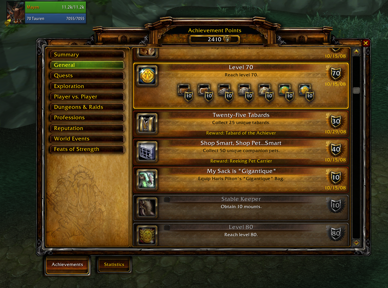 best addons for wow achievments