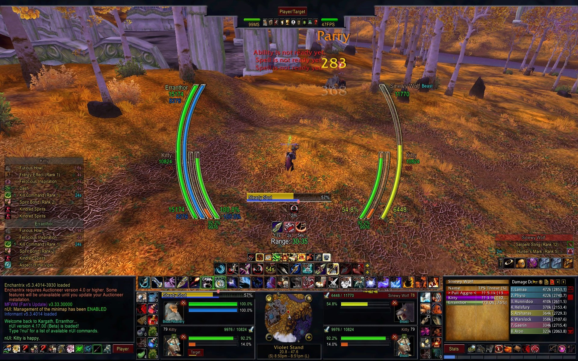 Ekspert Springboard Indirekte nUI : nUI: Core : World of Warcraft AddOns