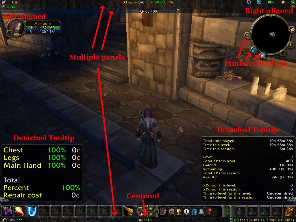 FuBar 3.6.5 : Discontinued and Outdated Mods : World of Warcraft AddOns