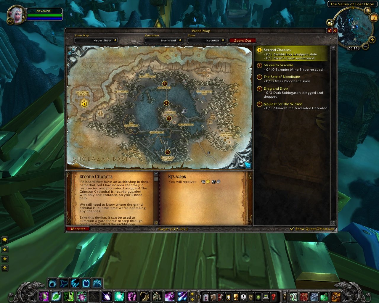 Mapster : Map, Coords, Compasses : World of Warcraft AddOns