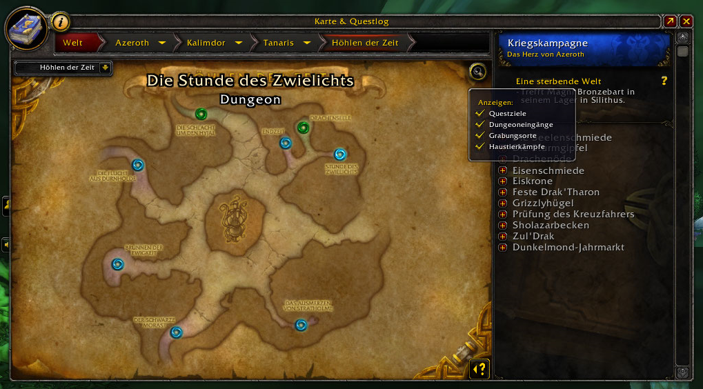 Map Coords Compasses World Of Warcraft Addons