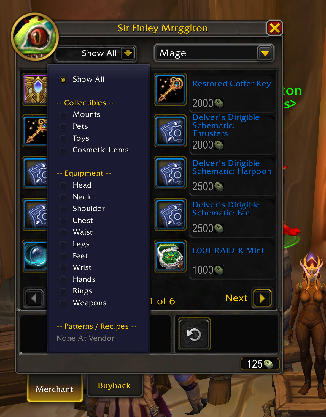 Vendor Filter : Bags, Bank, Inventory : World of Warcraft AddOns
