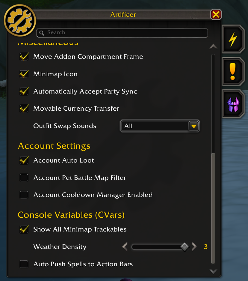 Artificer Miscellaneous World Of Warcraft AddOns artificer-miscellaneous-world-of-warcraft-addons