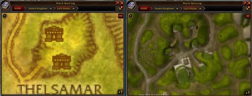 High Fidelity World Map : Map, Coords, Compasses : World of Warcraft AddOns