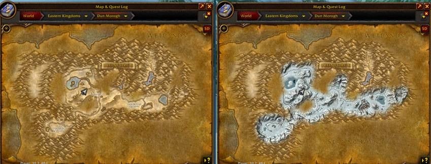 World Map Project Identify High Fidelity World Map : Map, Coords, Compasses : World of Warcraft AddOns